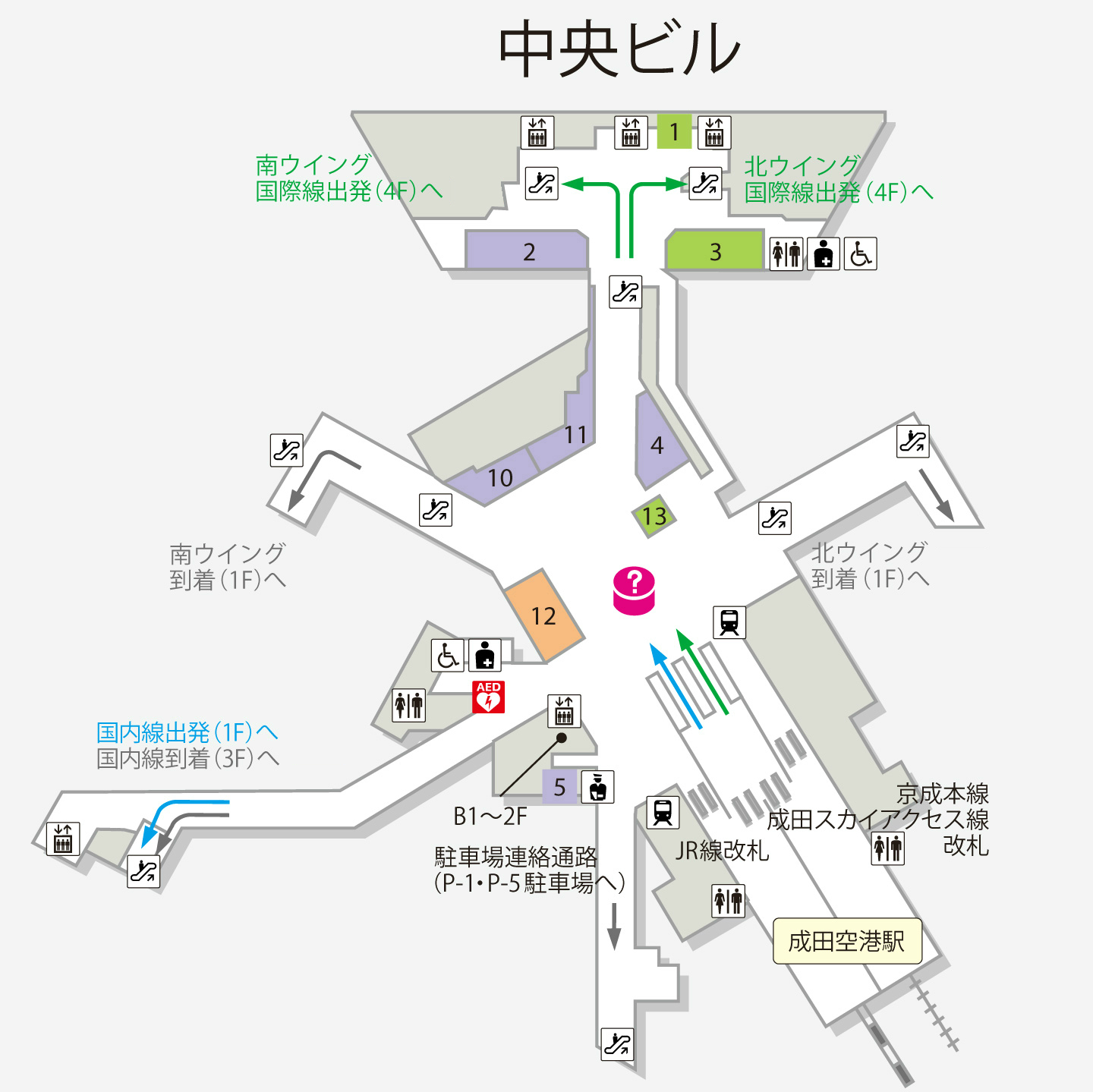 駅案内図