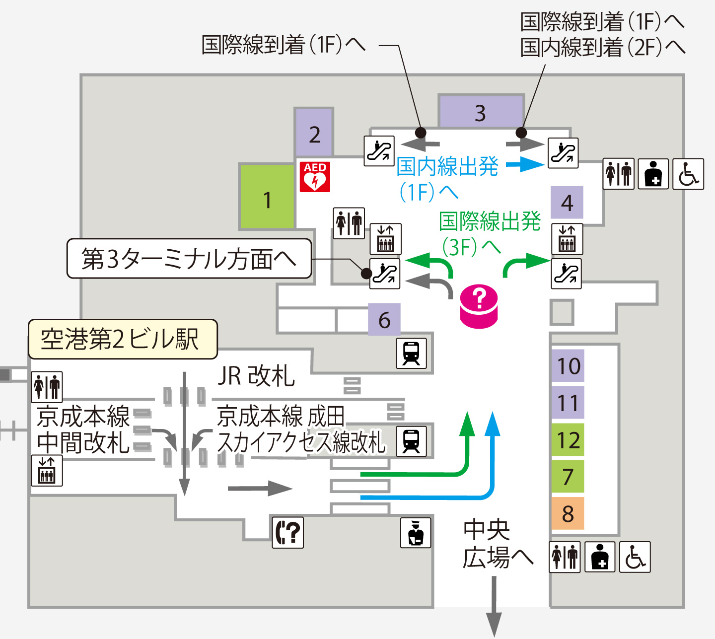 駅案内図